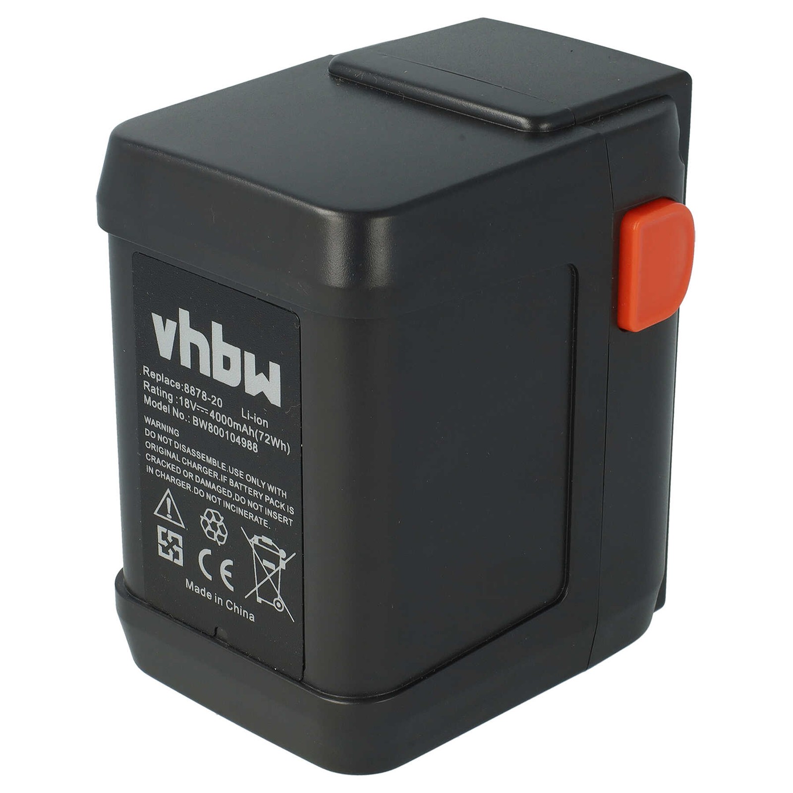 Battery for Gardena hedge trimmer EasyCut 46 (8871-20) 4000mAh 18V