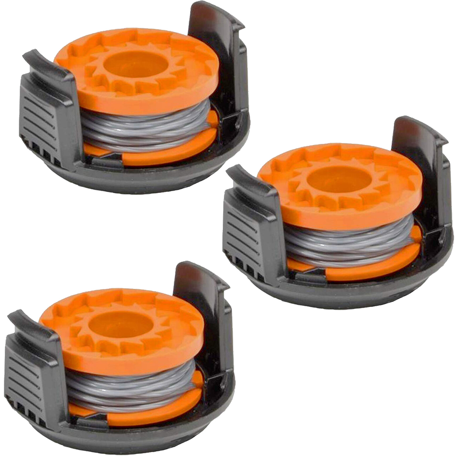 Line Spool & Cover for QUALCAST CGT183A CGT18LA1 CGT36LA Strimmer Trimmer x 3