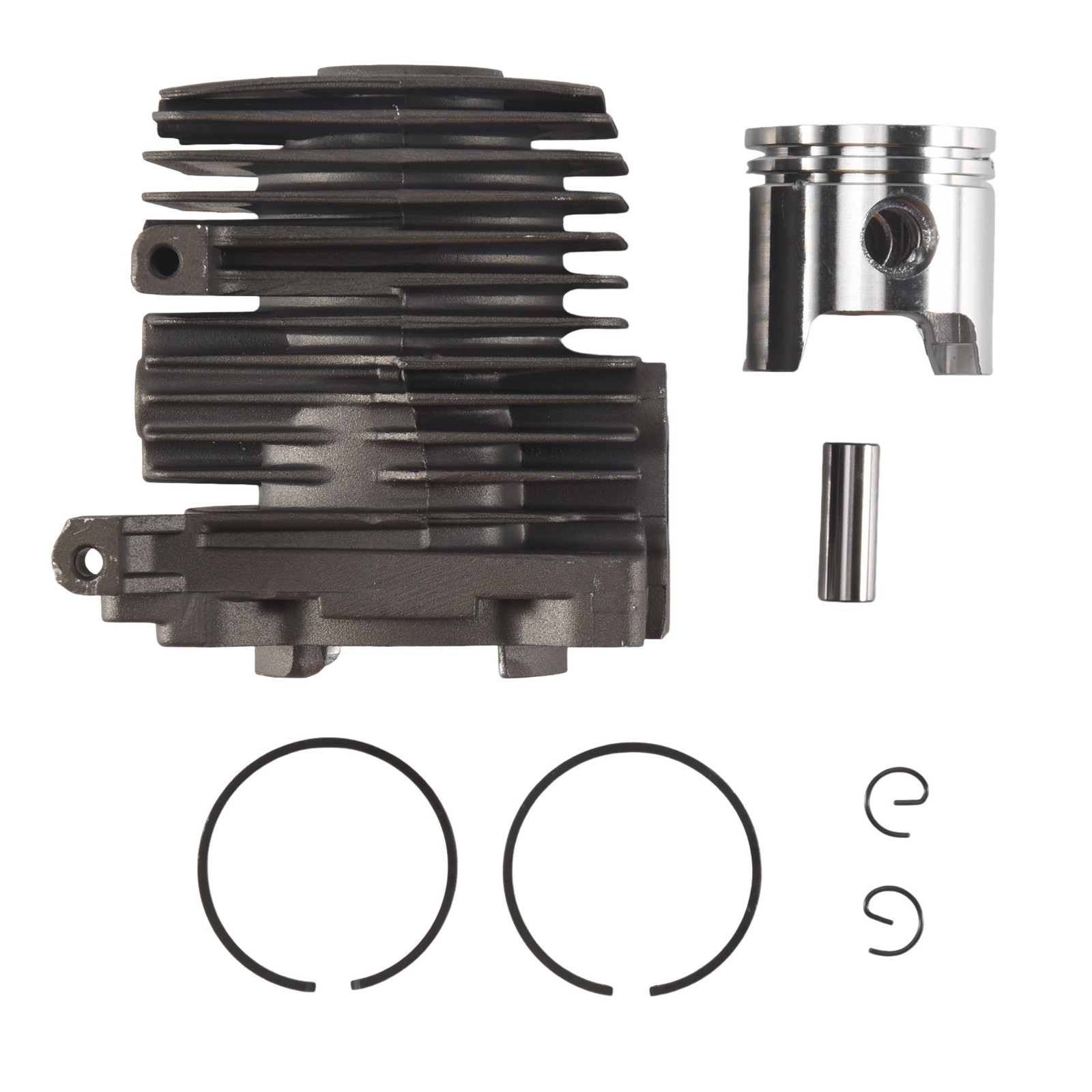 2X(Cylinder Piston Kit 34Mm for FS55 FS45 BR45 HL45 Trimmer # 4140 0209449