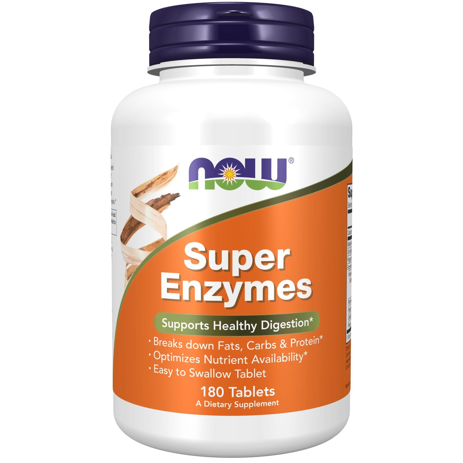 NOW Foods Super Enzymes 180 Tablets, Supports Healthy Digestion, Gut Health