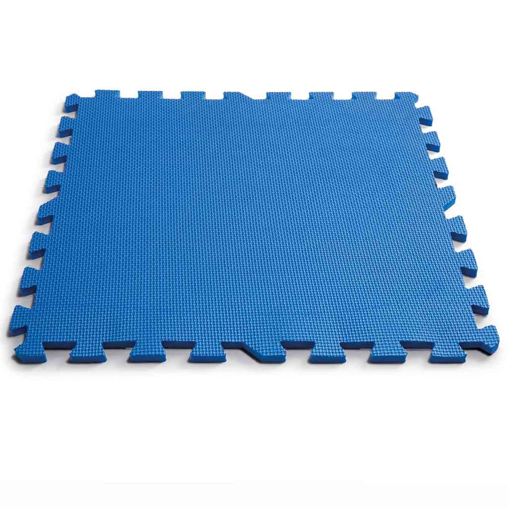 INTEX Pool Floor Protectors Ground Cloth Swimming Mat 8 pcs Blue vidaXL