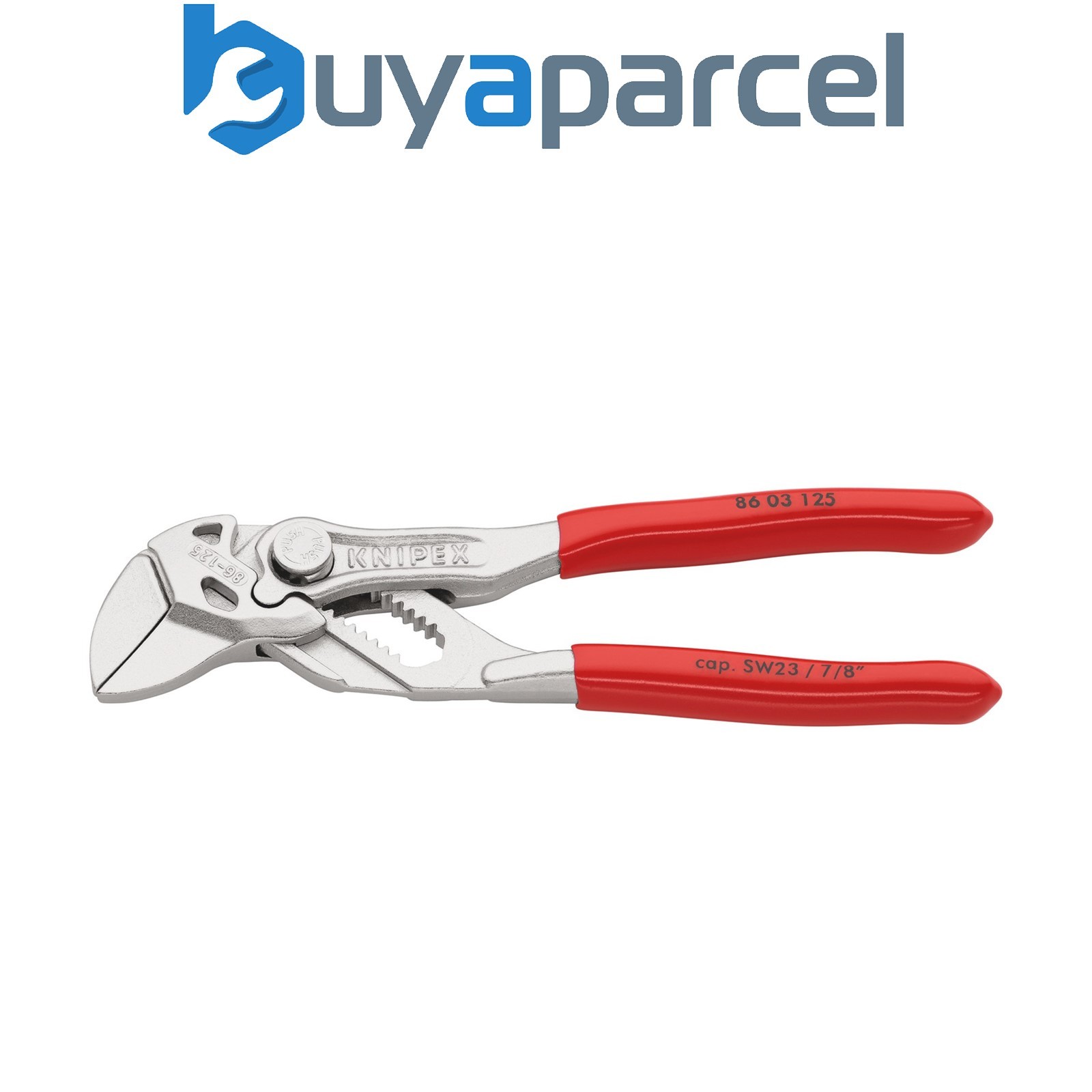 Draper 53974 KNIPEX 86 03 125 SB Mini Pliers Wrench, 125mm