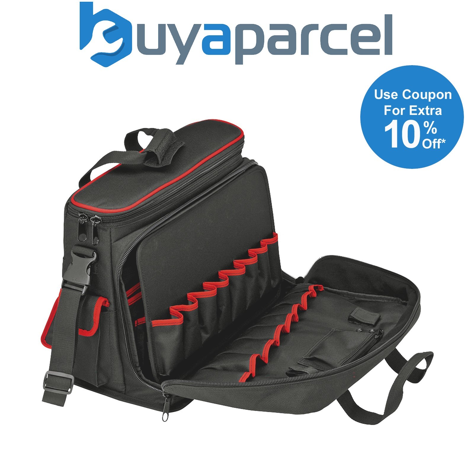 Draper 81738 KNIPEX 00 21 10 LE Tool Bag "Service" empty, 320mm