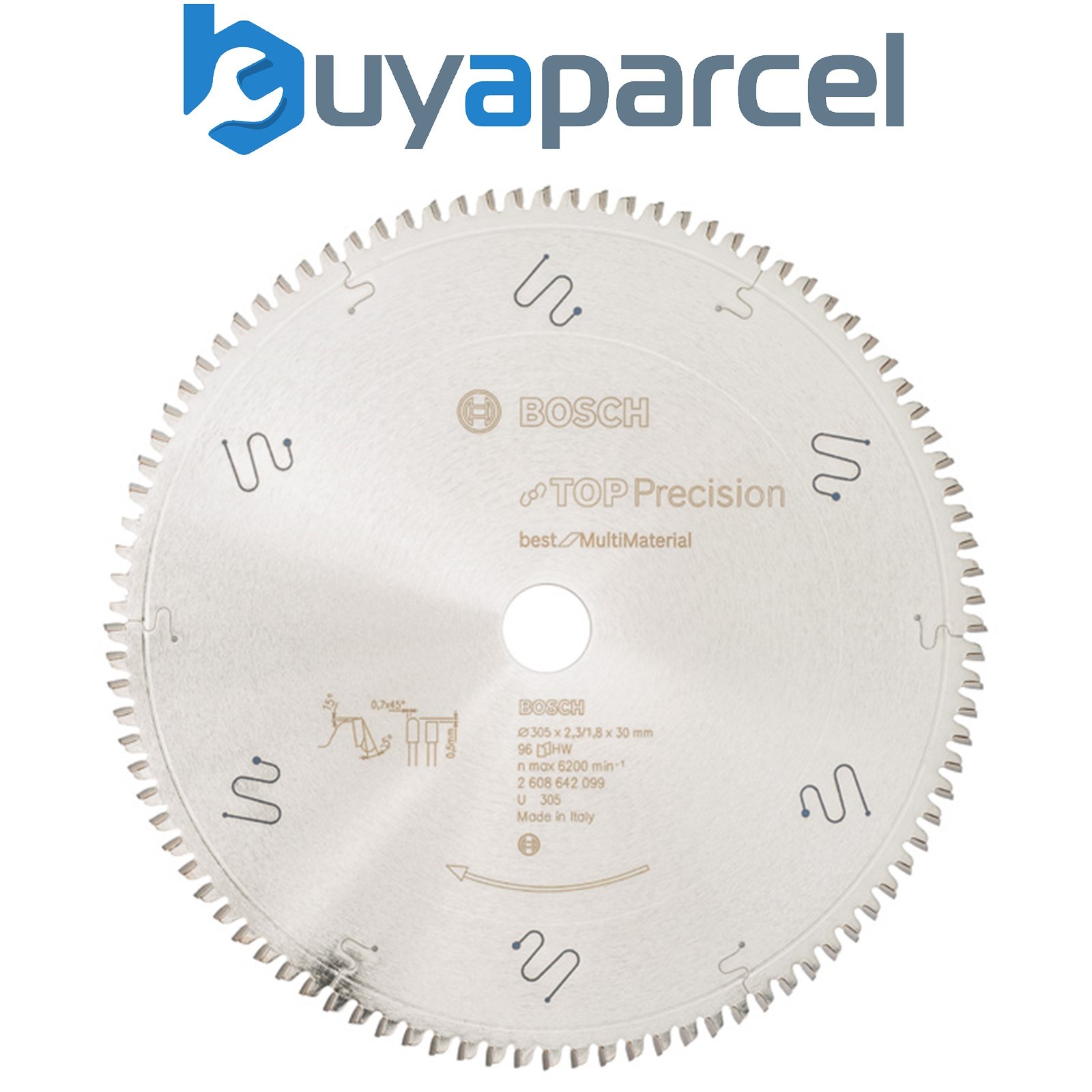 Bosch Top Precision Best for Multi Material circular saw blade 2608642099