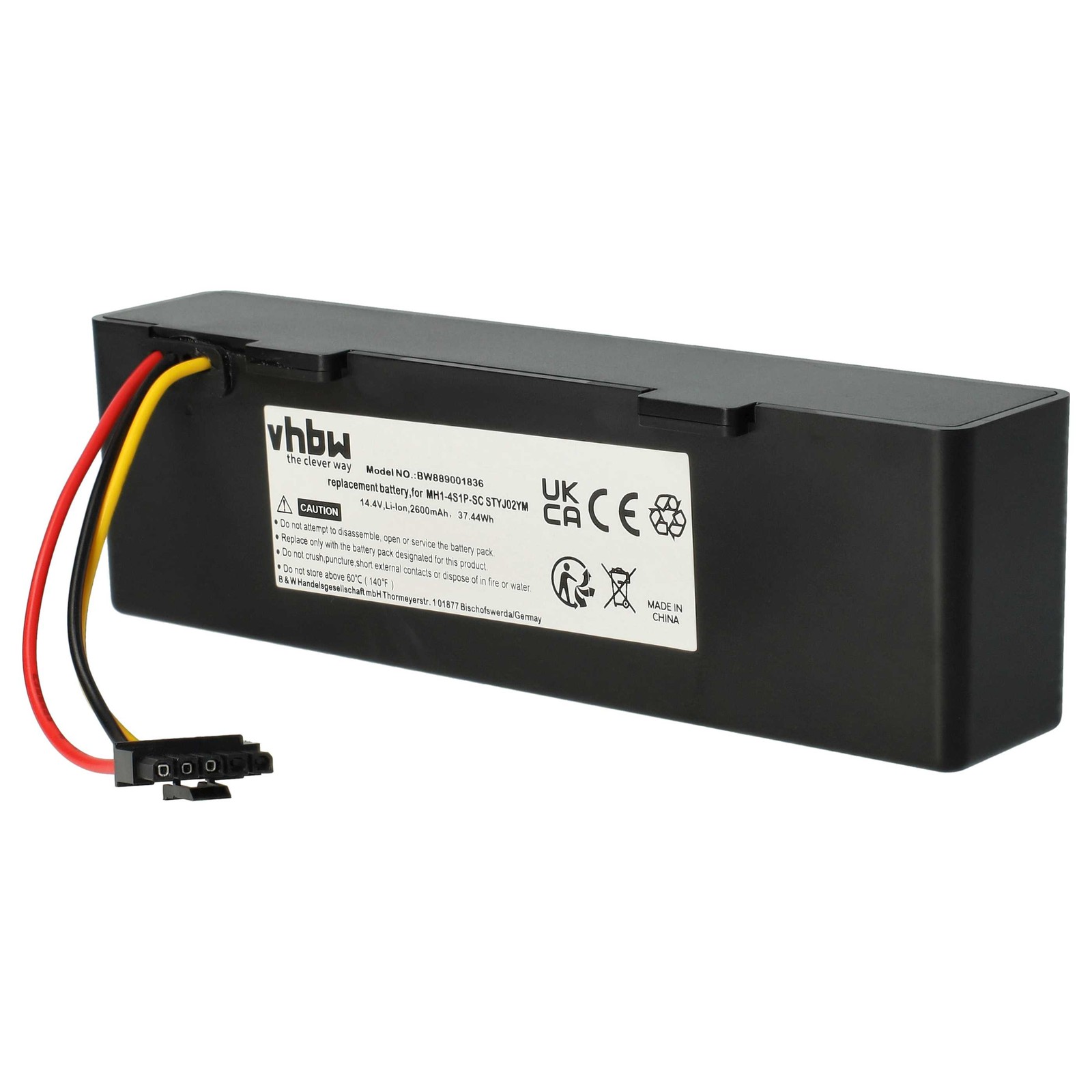 Battery for Xiaomi Mijia 2 STYTJ02YM 2600mAh 14.4V