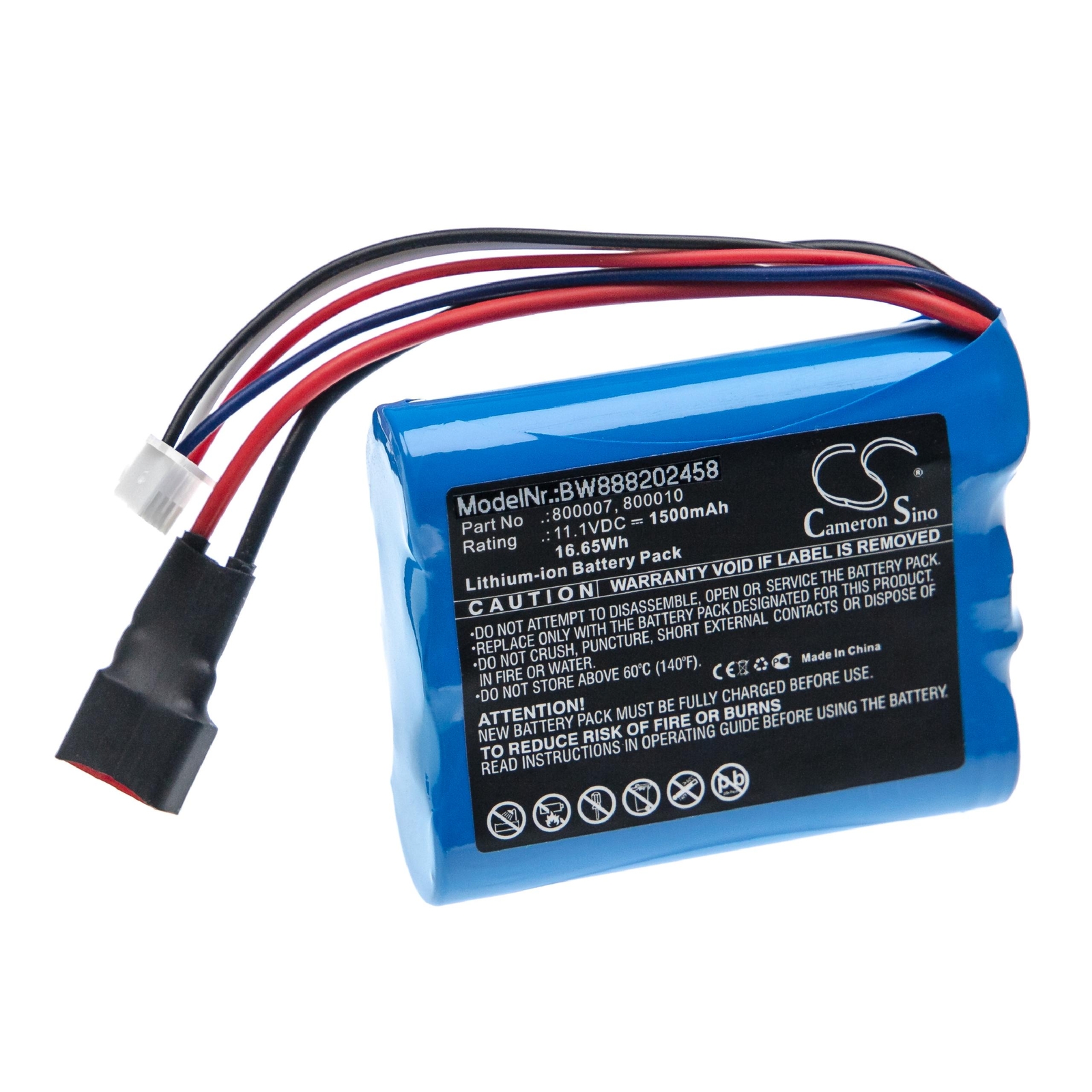 RC Battery for Carrera 800007 800010 1500mAh 11.1V Li-Ion