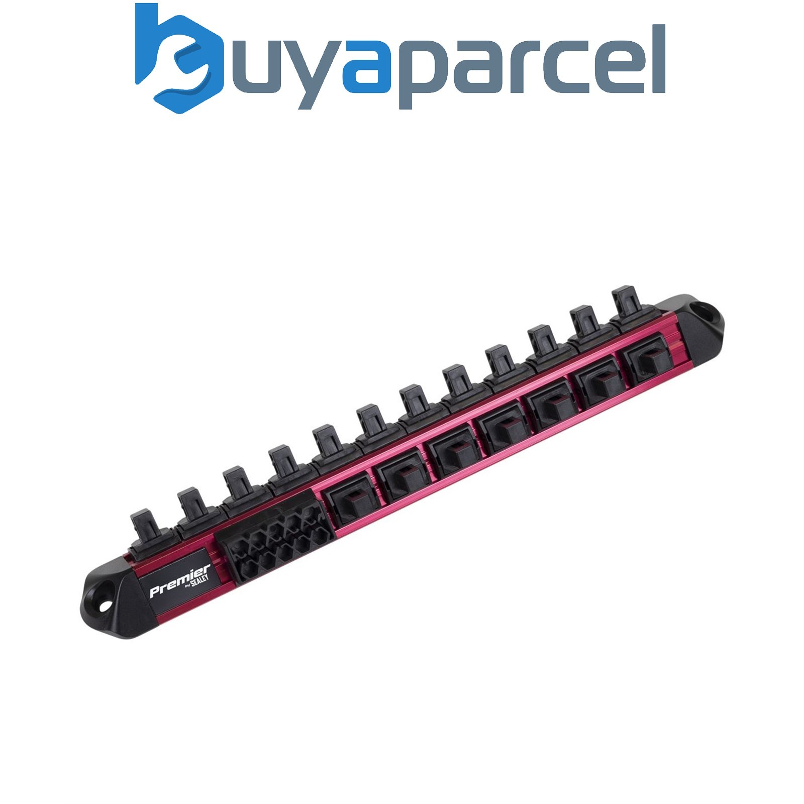 Sealey AK27097 Socket & Bit Retaining Rail 3/8"Sq Drive