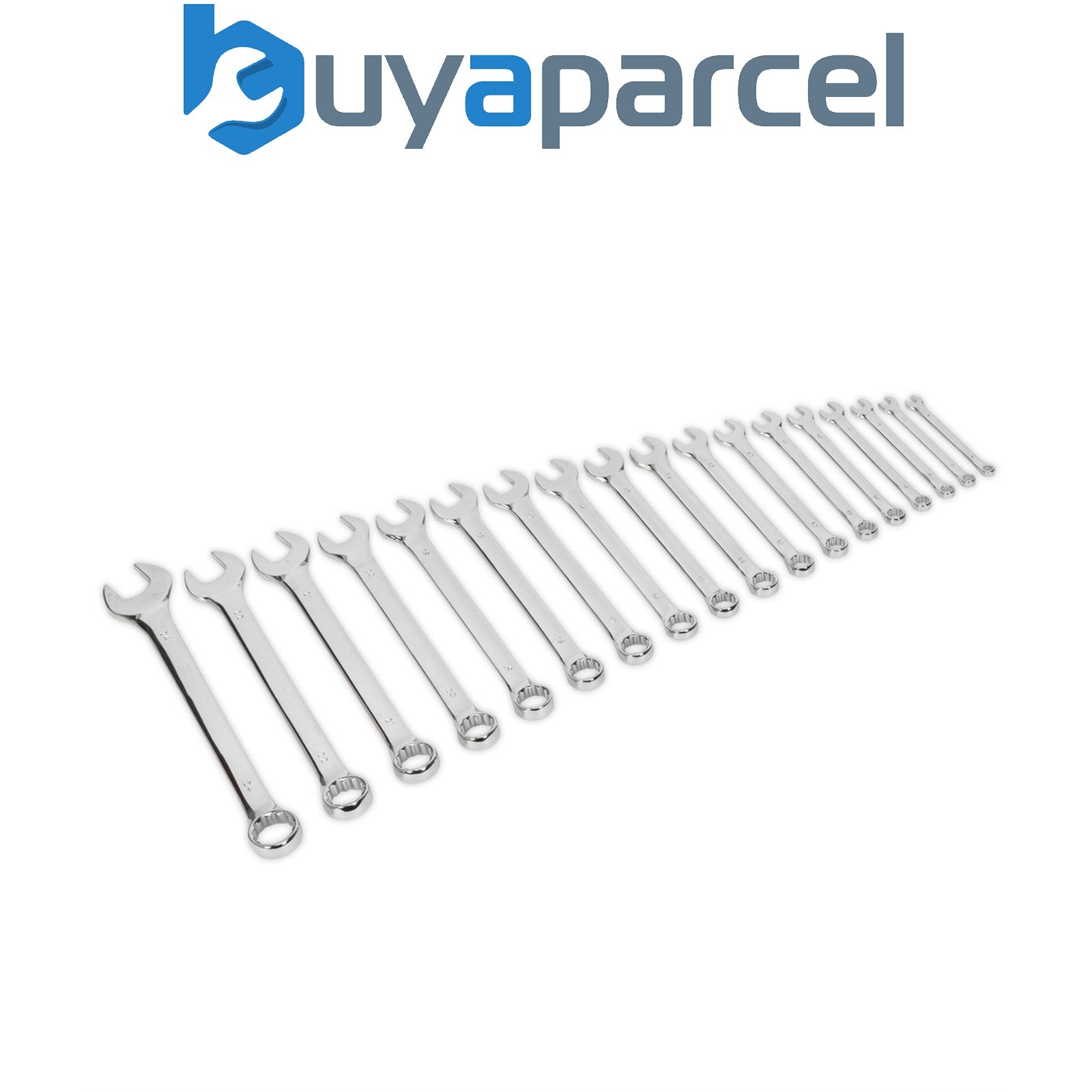 Sealey S01052 Siegen Combination Spanner Set 18pc