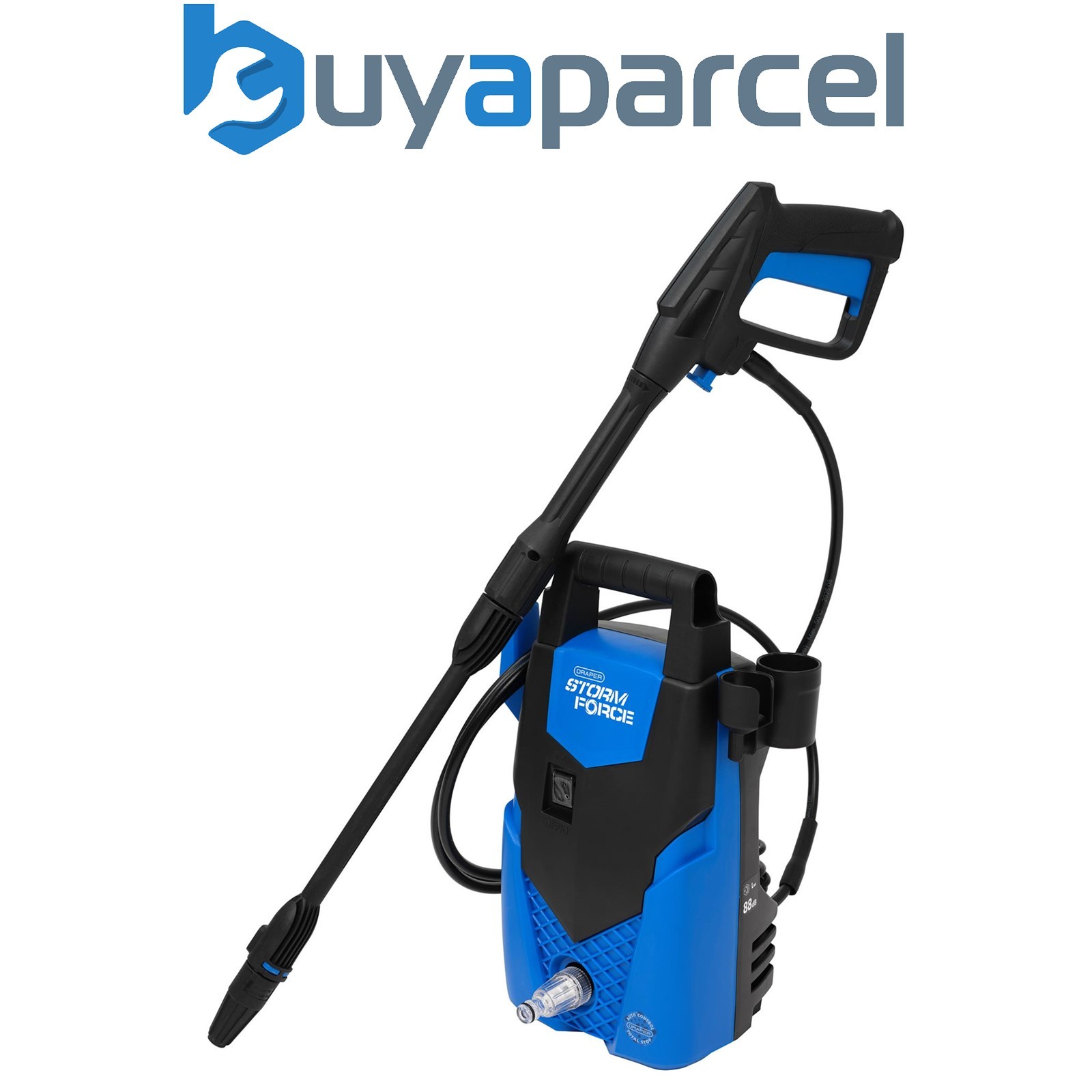 Draper 98674 Draper Storm Force Pressure Washer, 1400W, 105bar