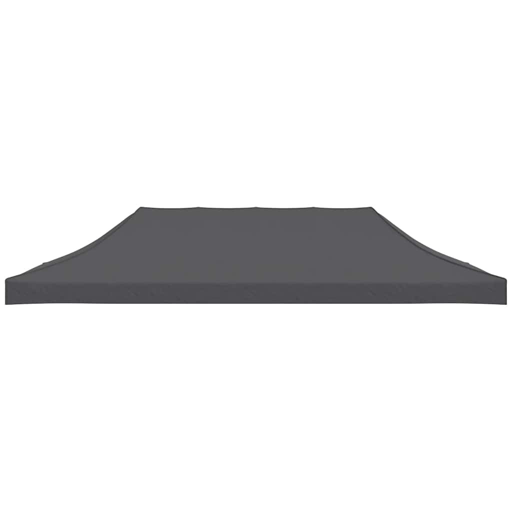 Party Tent Roof 3x6m Anthracite Pavilion Canopy Gazebo Marquee Top vidaXL