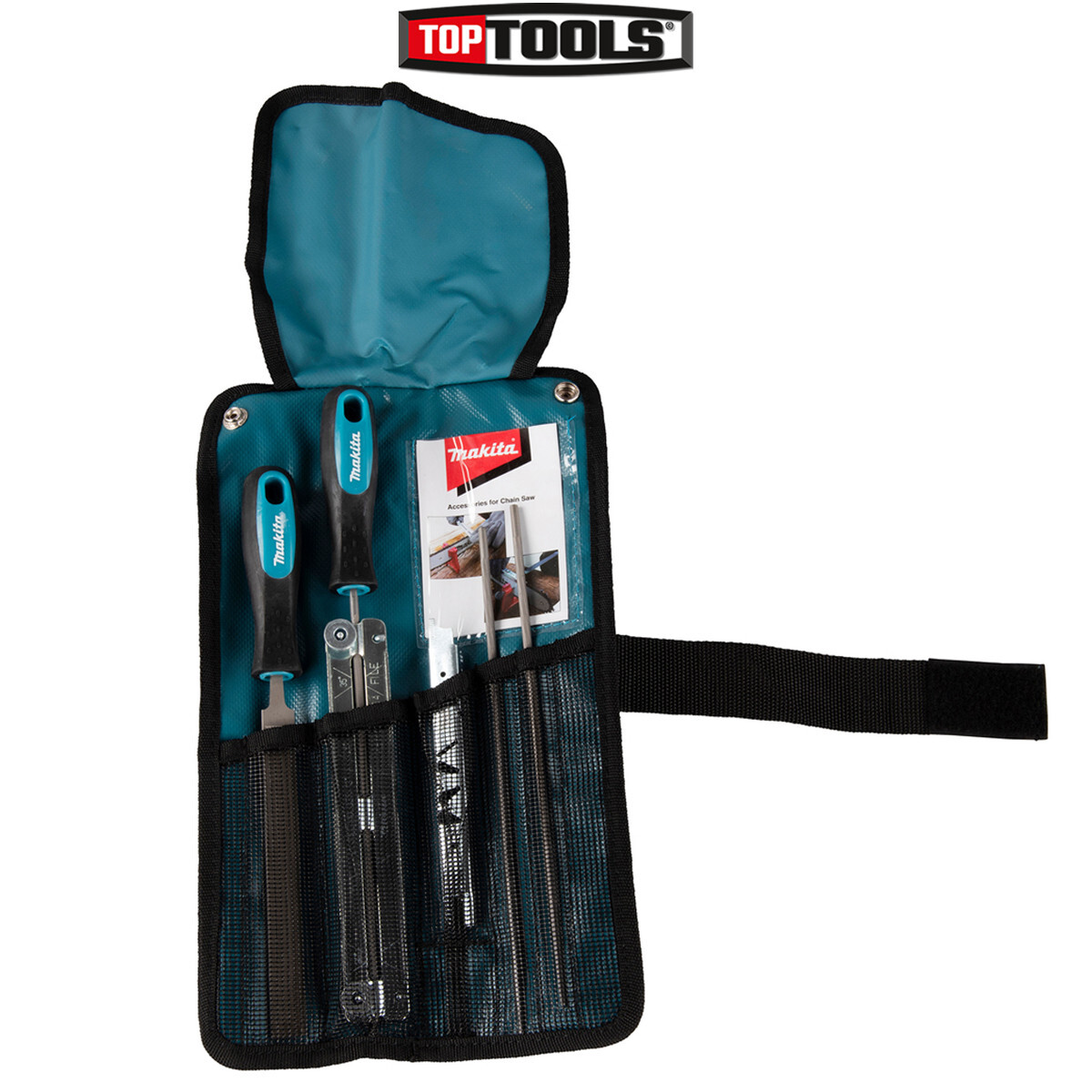 Makita D-72182 Chainsaw Blade Sharpening Set 5.2mm In Roll Up Pouch