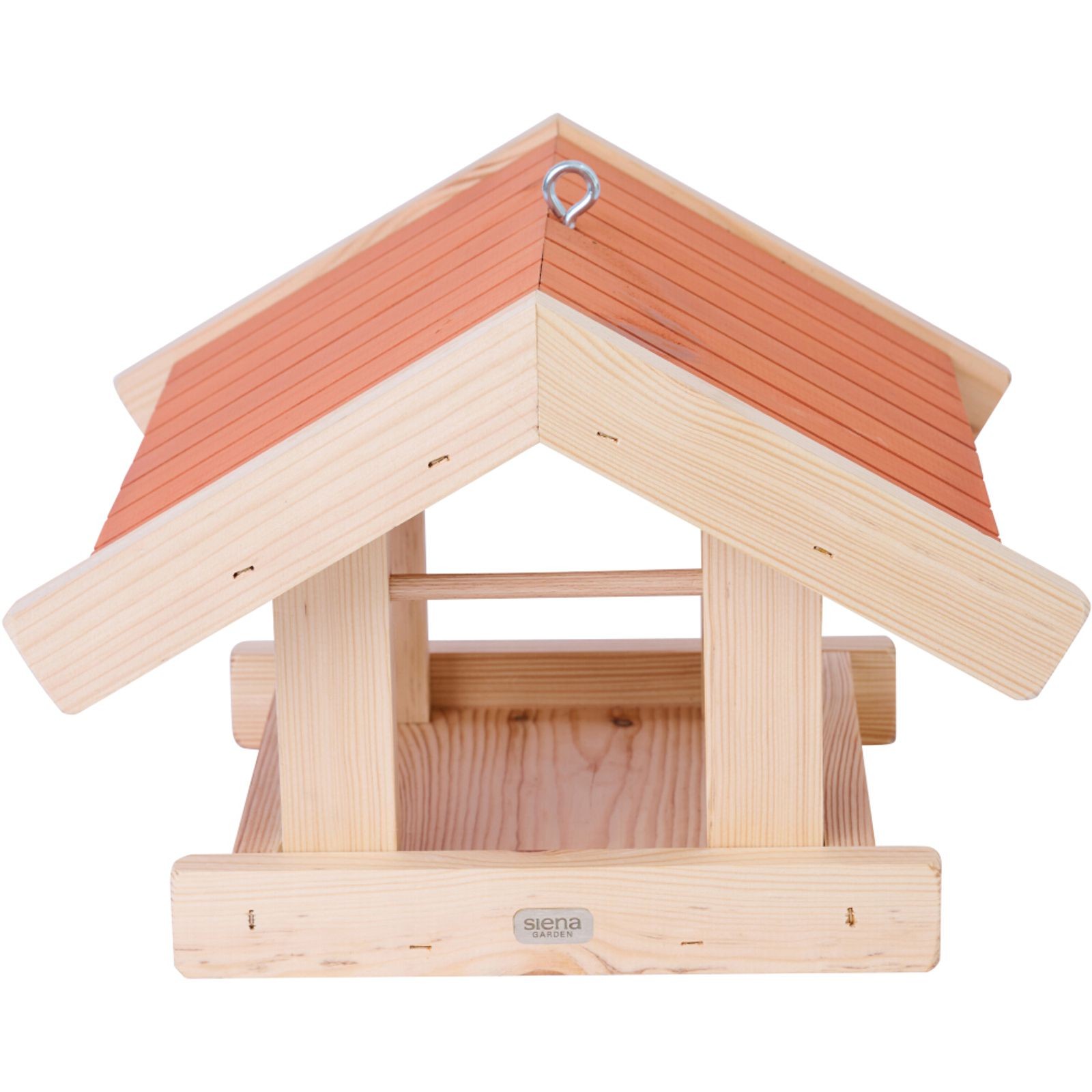 Feeding Pearl Feed House Bird Feed House 31X28X22 Cm LEON Pine With Suspension