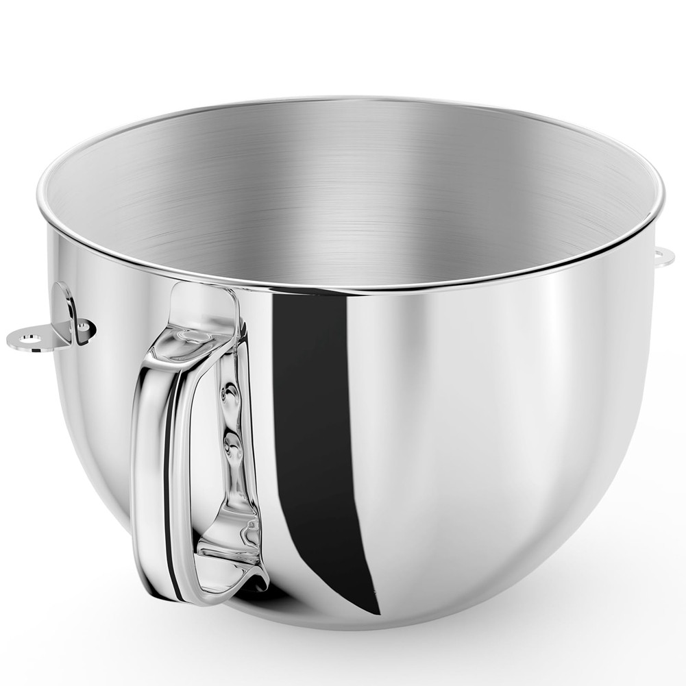 6QT Stainless Steel Mixer Bowl For Stand Mixers, Kitchen Aid Mixing Bowl8529