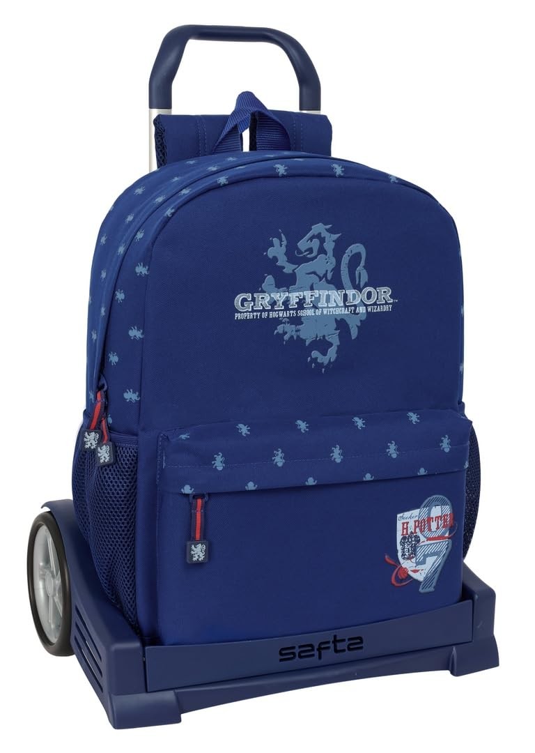 Safta HARRY POTTER CAPTAIN – Backpack, Ergonomic Backpack, with Evolution Trolle