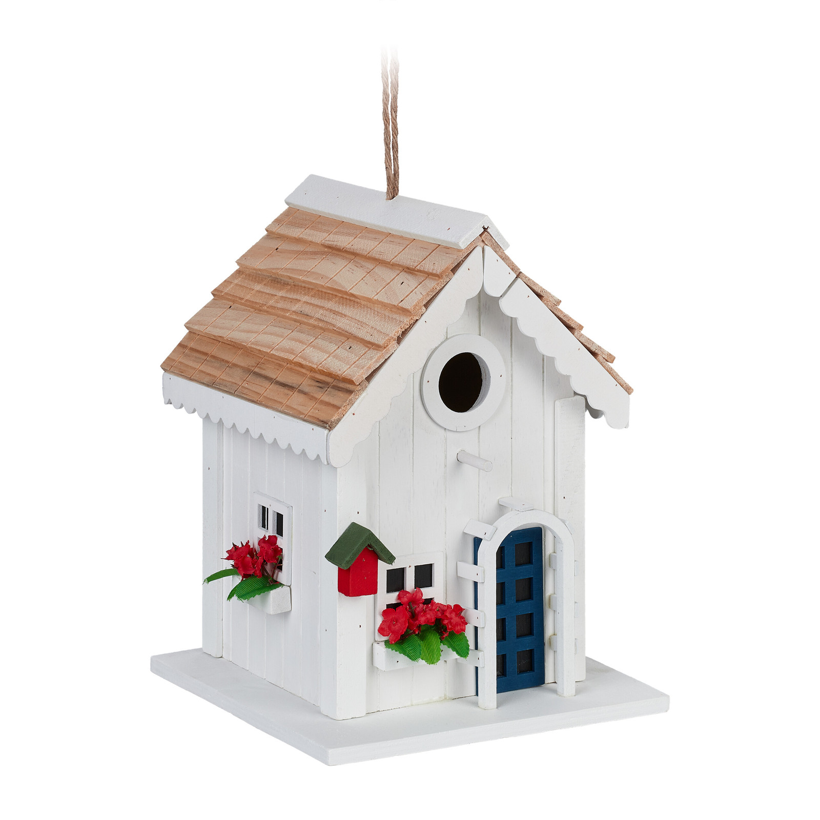 Bird house Country Style Aviary Eco-friendly Compact Decorative Bird Villa