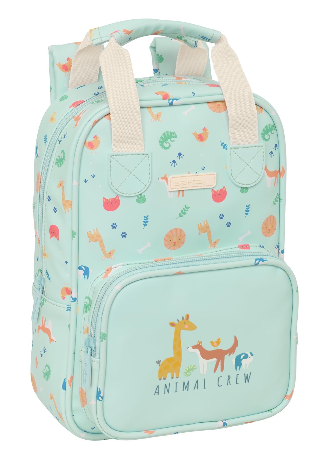 SAFTA Pre-School Pandi – Children's Backpack, Adaptable with Handles, Recyclable