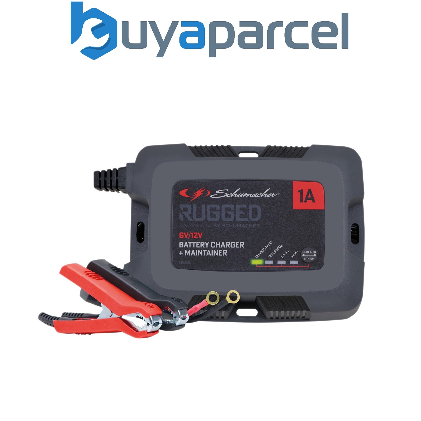 Draper 12881 Schumacher SPX457 Rugged 6/12V Battery Charger and Maintainer, 1A