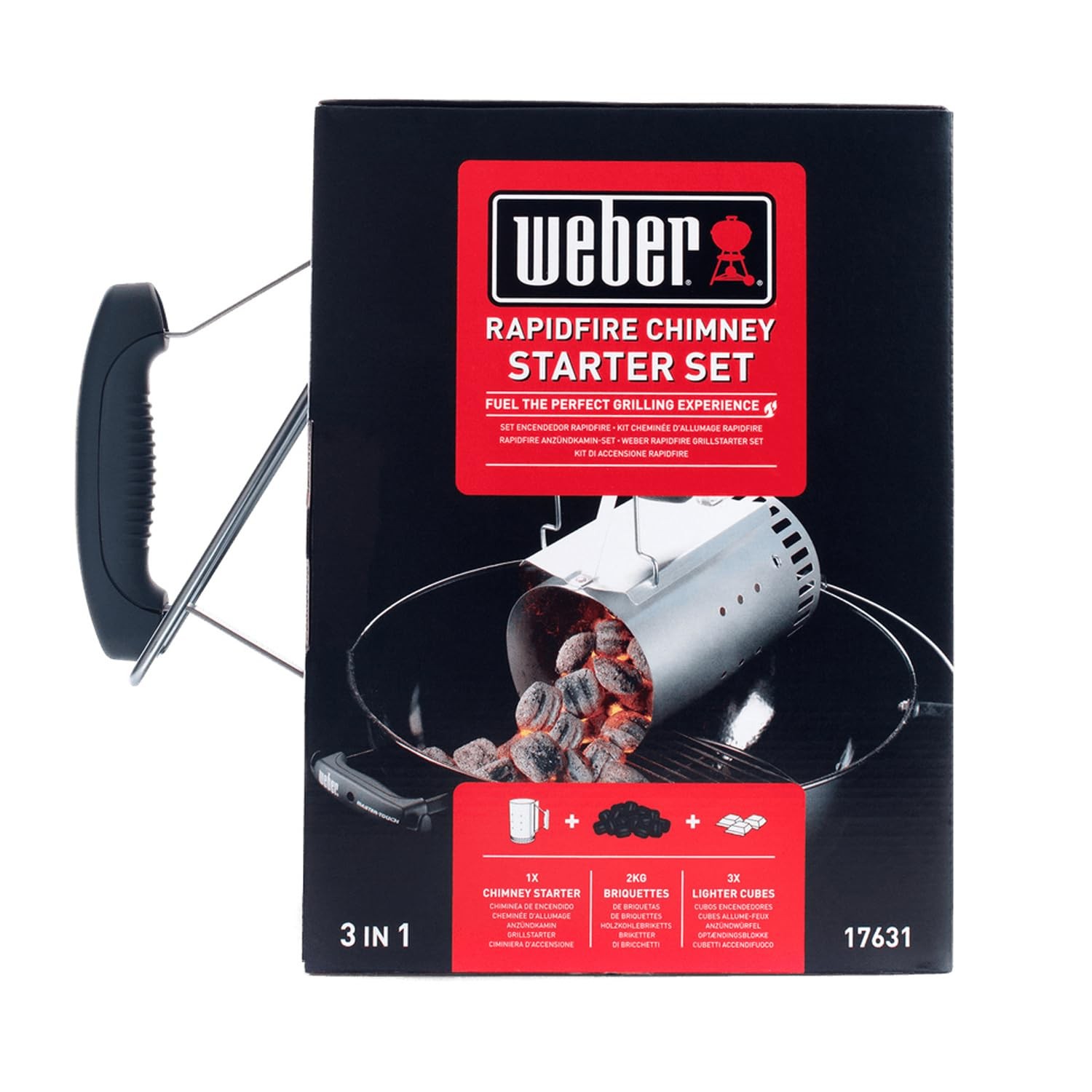 Weber - Rapidfire Brikettenstarterset / Starterset ACC NEW