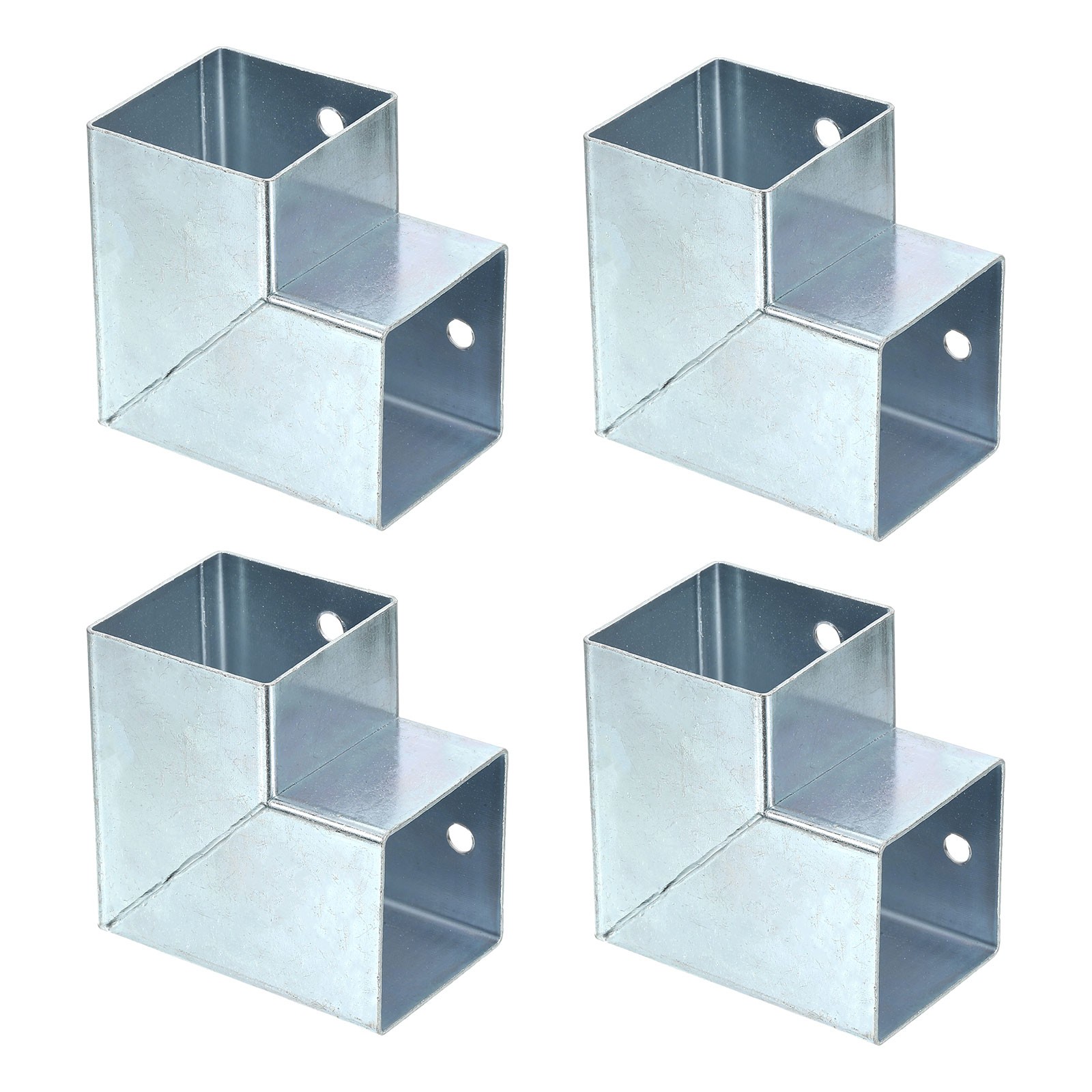 2-Way Gazebo Brackets Kit, Angle Bracket for 1.6" x 1.6" Lumber (4 Pack)