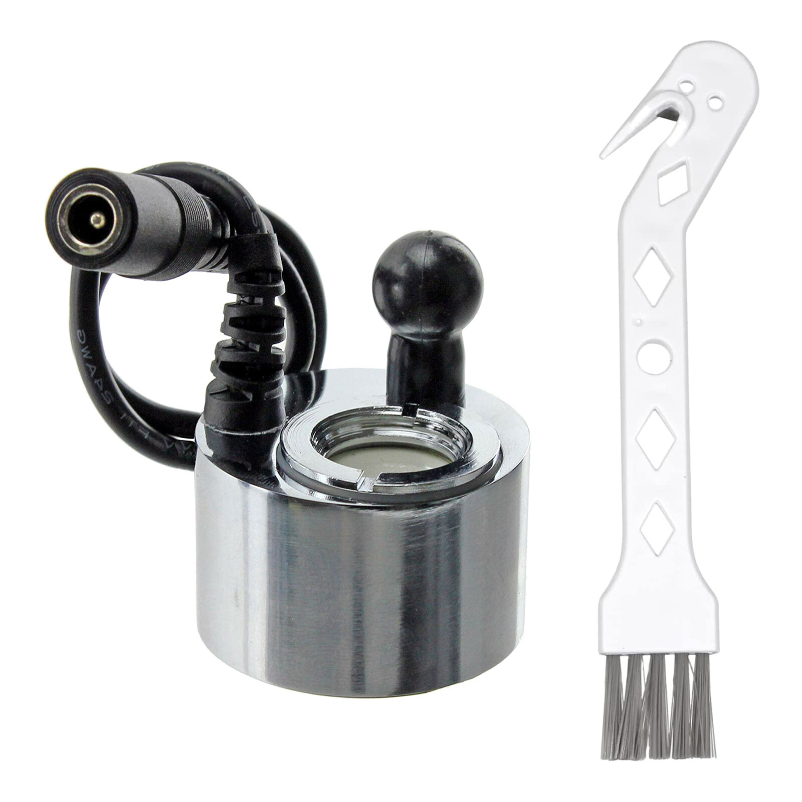 Opti-Myst Electric Fire Transducer Glass Disk for DIMPLEX Optimyst + Brush