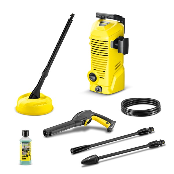 K2 Home Pressure Washer 1400W With Cleaning Accessories - Karcher 1.673-524.0