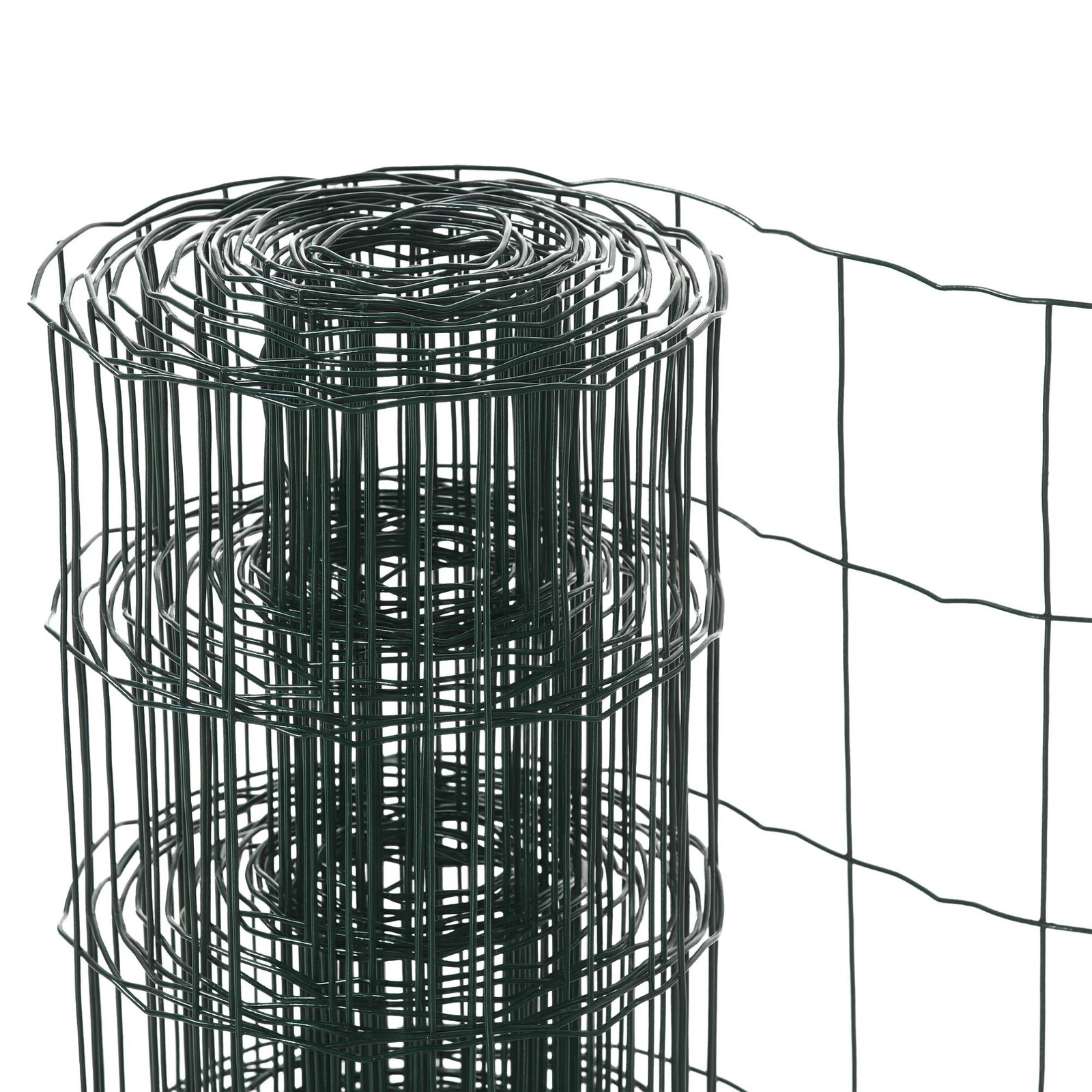 PawHut 0.6Mx10M Chicken Wire Mesh Rabbit Poultry Animal Fence PVC Coated Netting