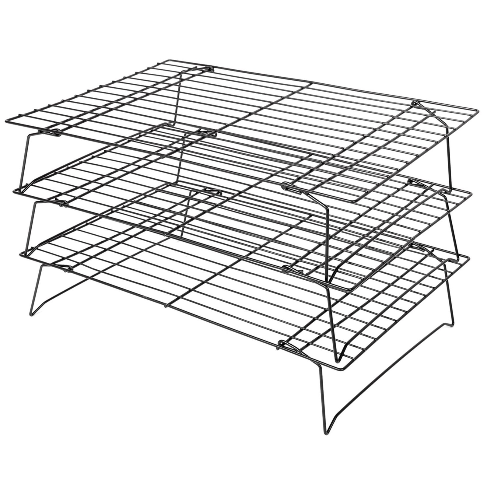 3 Layers Stackable Cooling Rack Metal Cake Cookie Bread Cooling7991