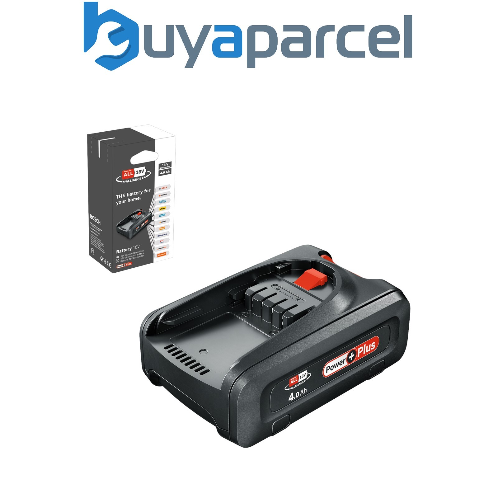 Bosch Battery Pack PBA 18V 4.0Ah PowerPlus Carton box 1607A350T0