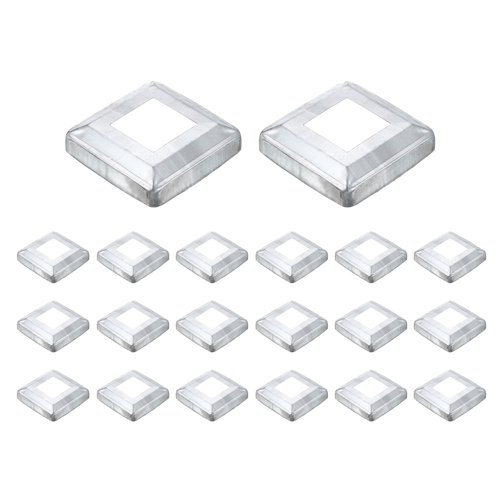 20Pcs Post Base Cover, 3.25x3.25 Integral Style Post Skirt Column Wrap(1.4x1.4)