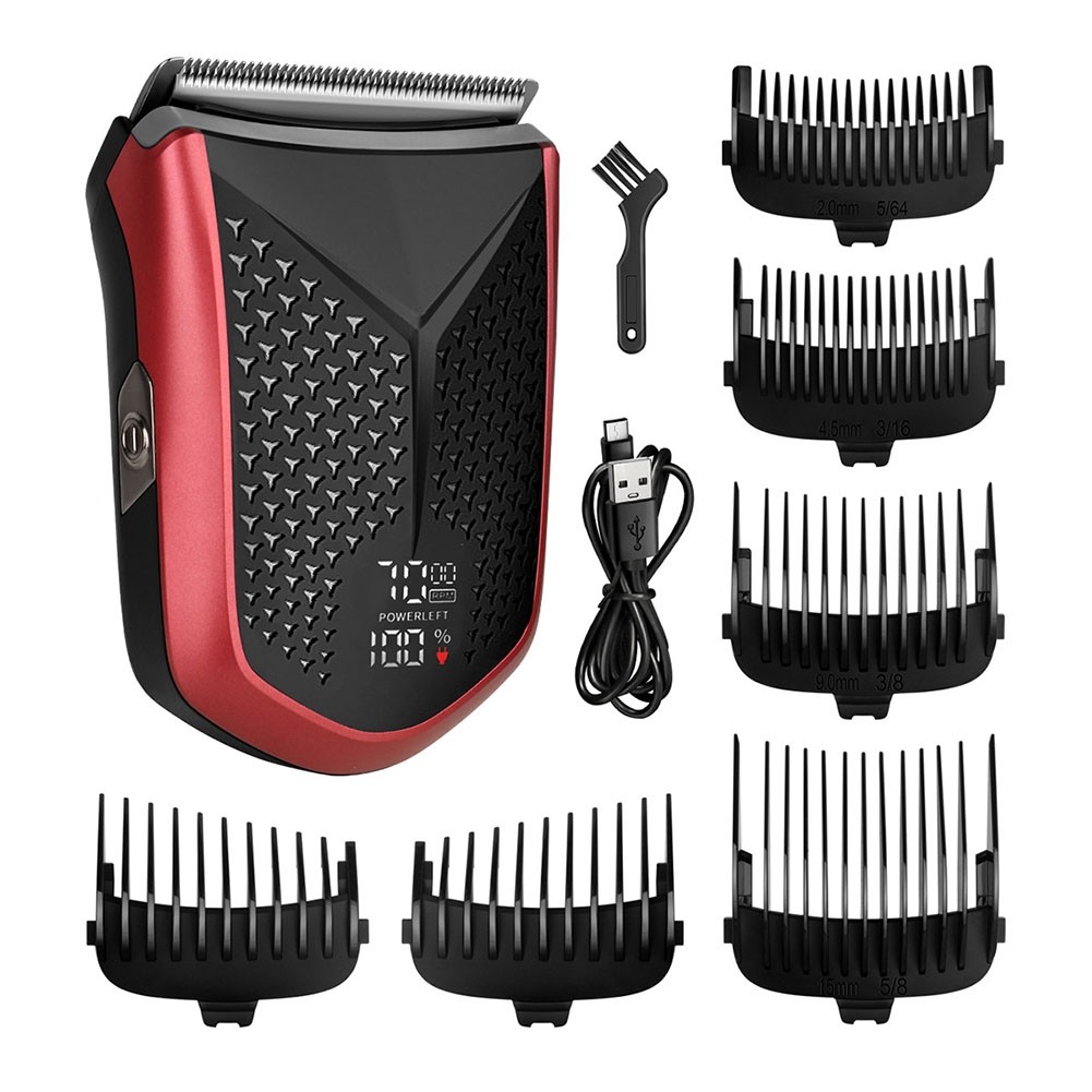 Electric Haircut USB Charging Screen Display  Electric Shaver for Wet/Dry4691
