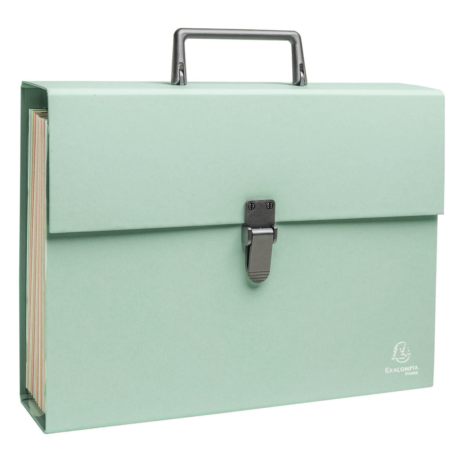 Exacompta - Ref 56339E - 1 case File with Autentik Handle - Reinforced Multi-Col
