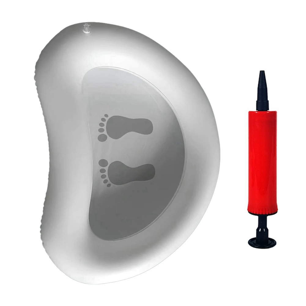 2X(Inflatable Foot Bath Basin,Foot Soaking Bath Basin,Pool Foot Wash Basin6057