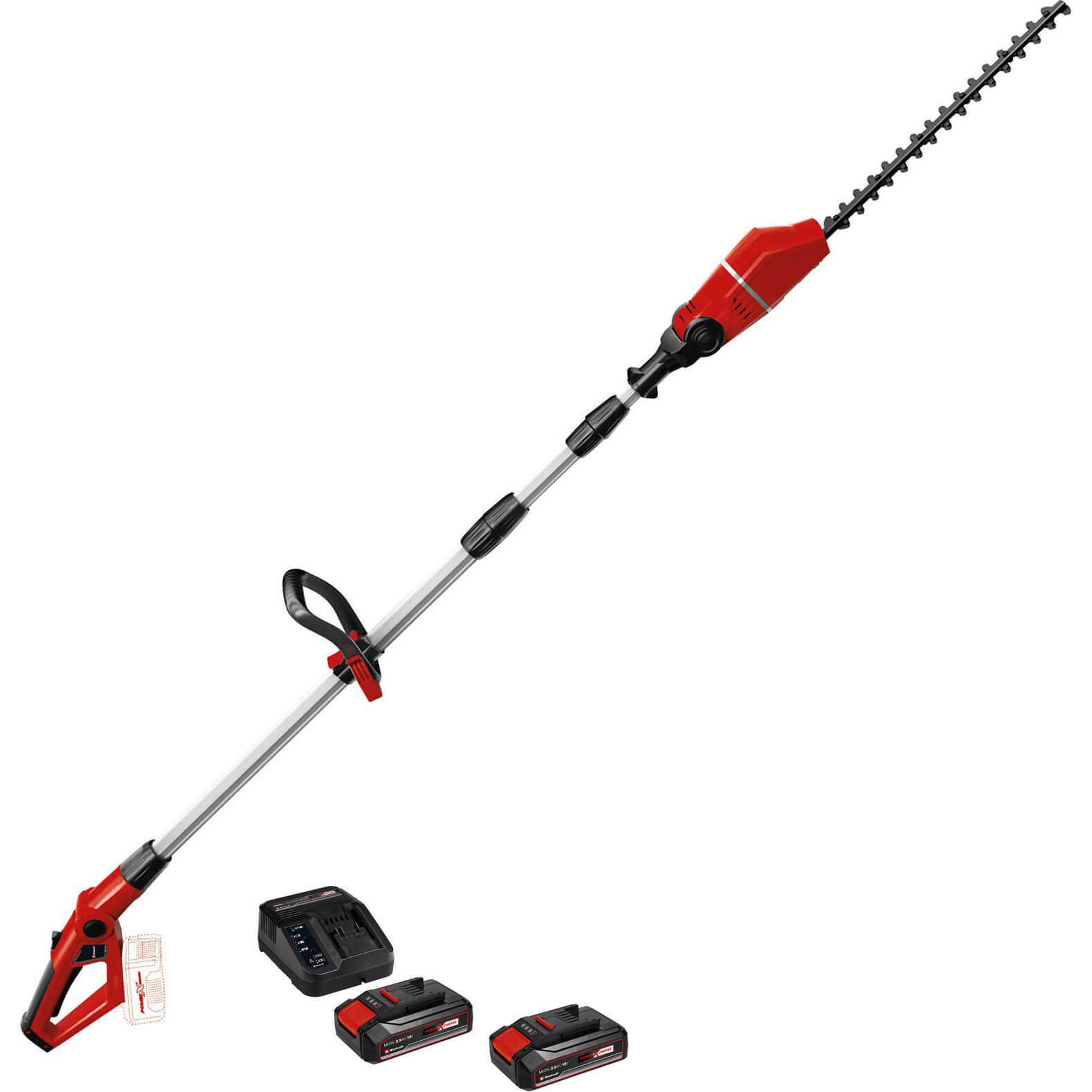 Einhell GE-HH 18/45 Li T 18v Cordless High Reach Hedge Trimmer 450mm 2 x 2.5ah L