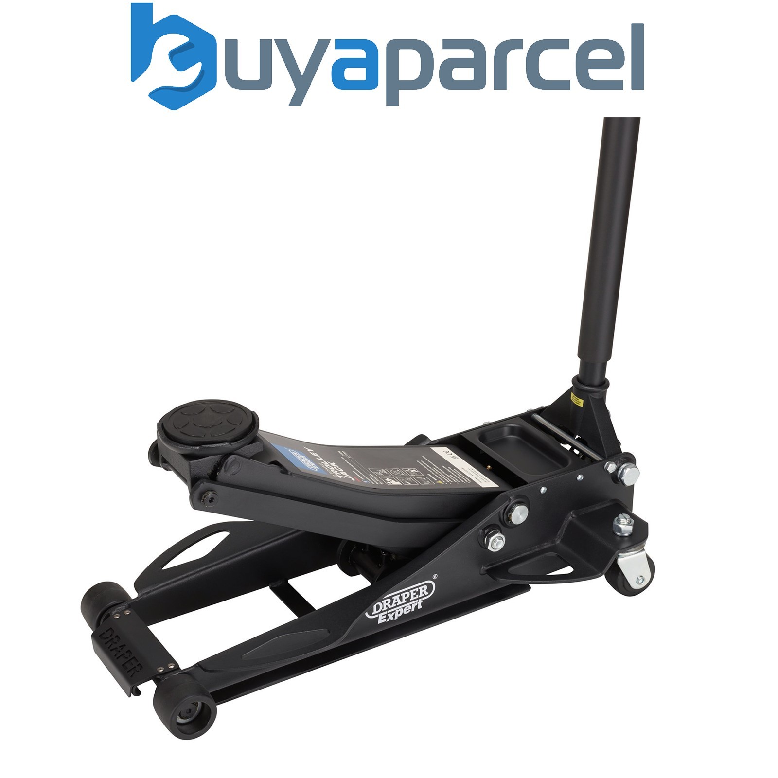 Draper 28464 Draper Expert Professional Low Profile Fast Lift Garage Trolley Jac