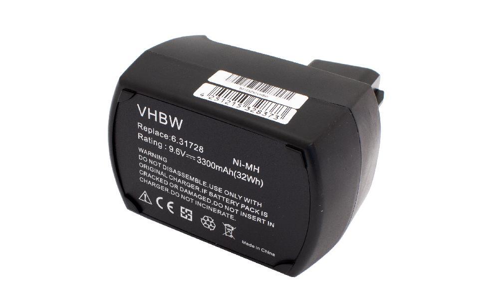 Battery for Metabo 6.31746 ME-974 ME974 6.31775 3.3Ah 9.6V