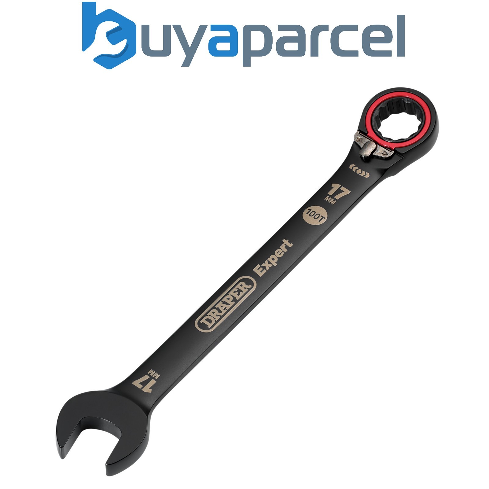 Draper 03907 Draper Expert HI-TORQ Metric Reversible Ratchet Combination Spanner