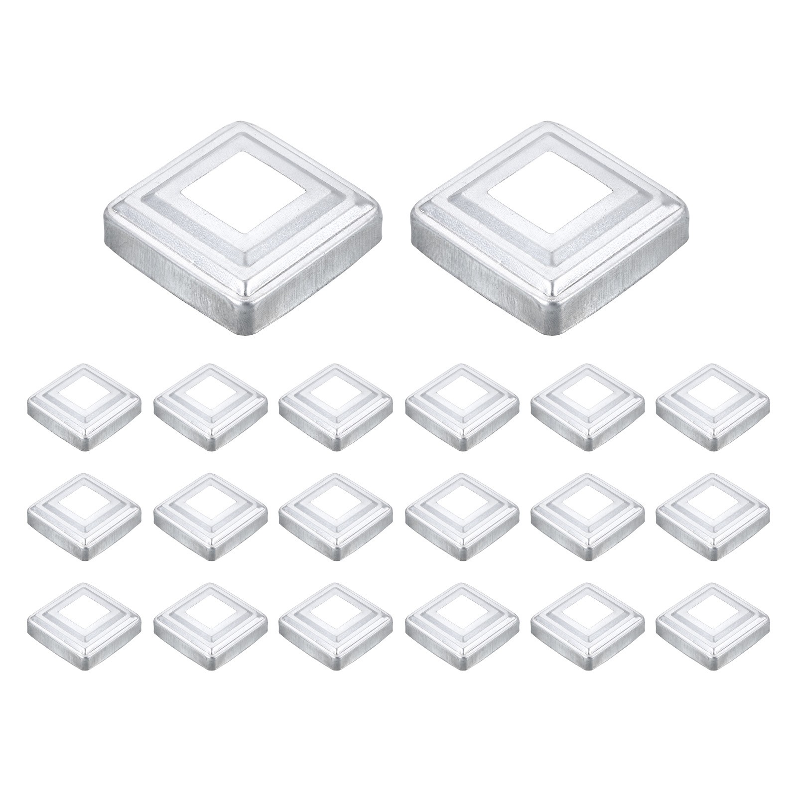 20Pcs Post Base Cover, 3x3 Integral Style Post Skirt Column Wrap(1.2x1.2)