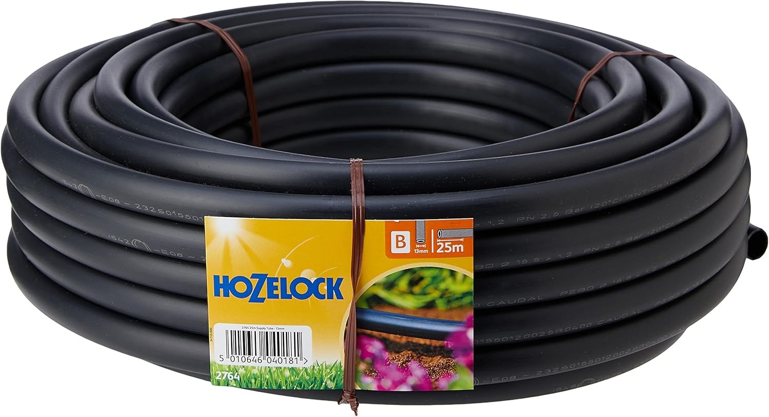 Hozelock LPDE Supply Hose for Irrigation system only, 25 m x 13 mm [2764R0000]