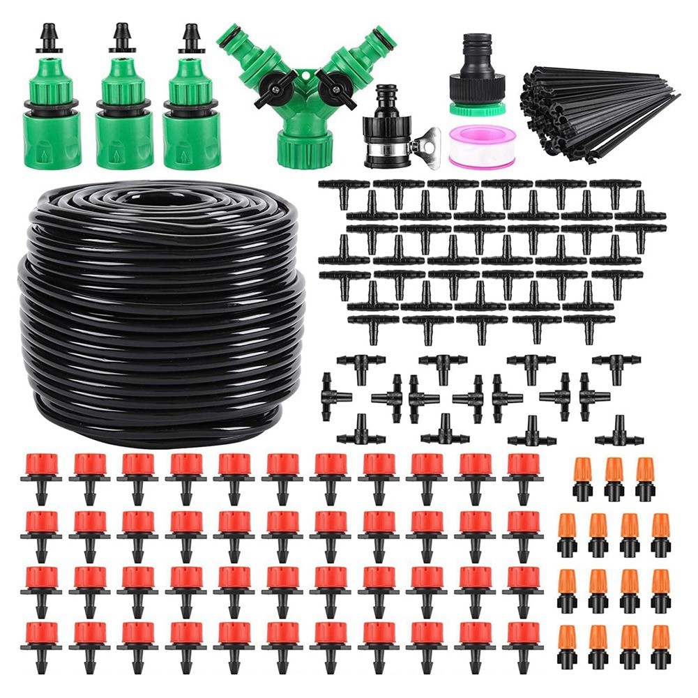 Garden Drip Irrigation Kit Drip Irrigation System 1/4 Inch Blank Tubing9213