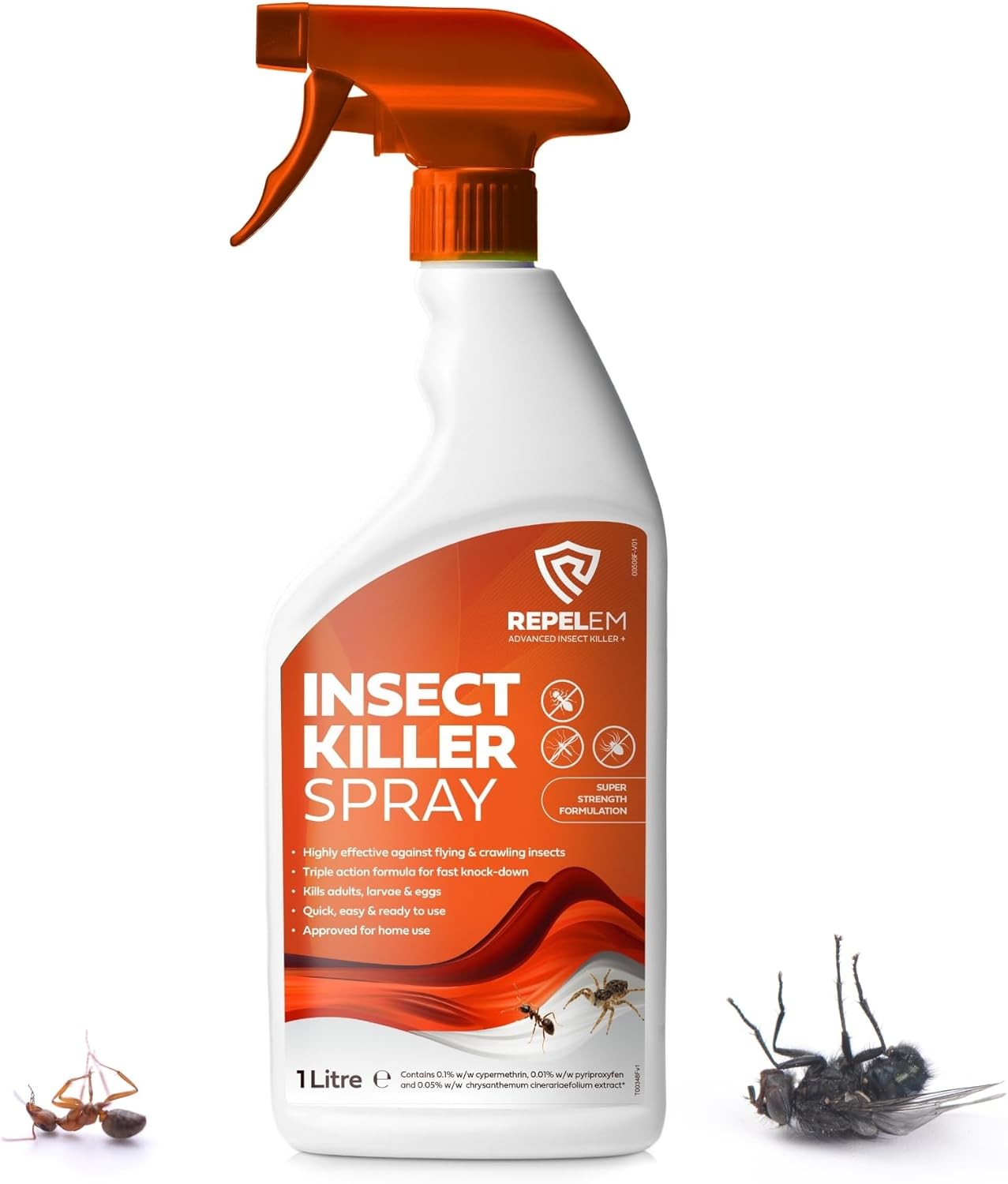 Insect Killer Spray - Professional Strength Flying & Crawling Insect Treatment