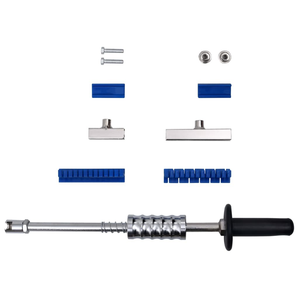 Slide Hammer Set 7 Piece Carbon Steel Dent Puller Car Repair Tool vidaXL