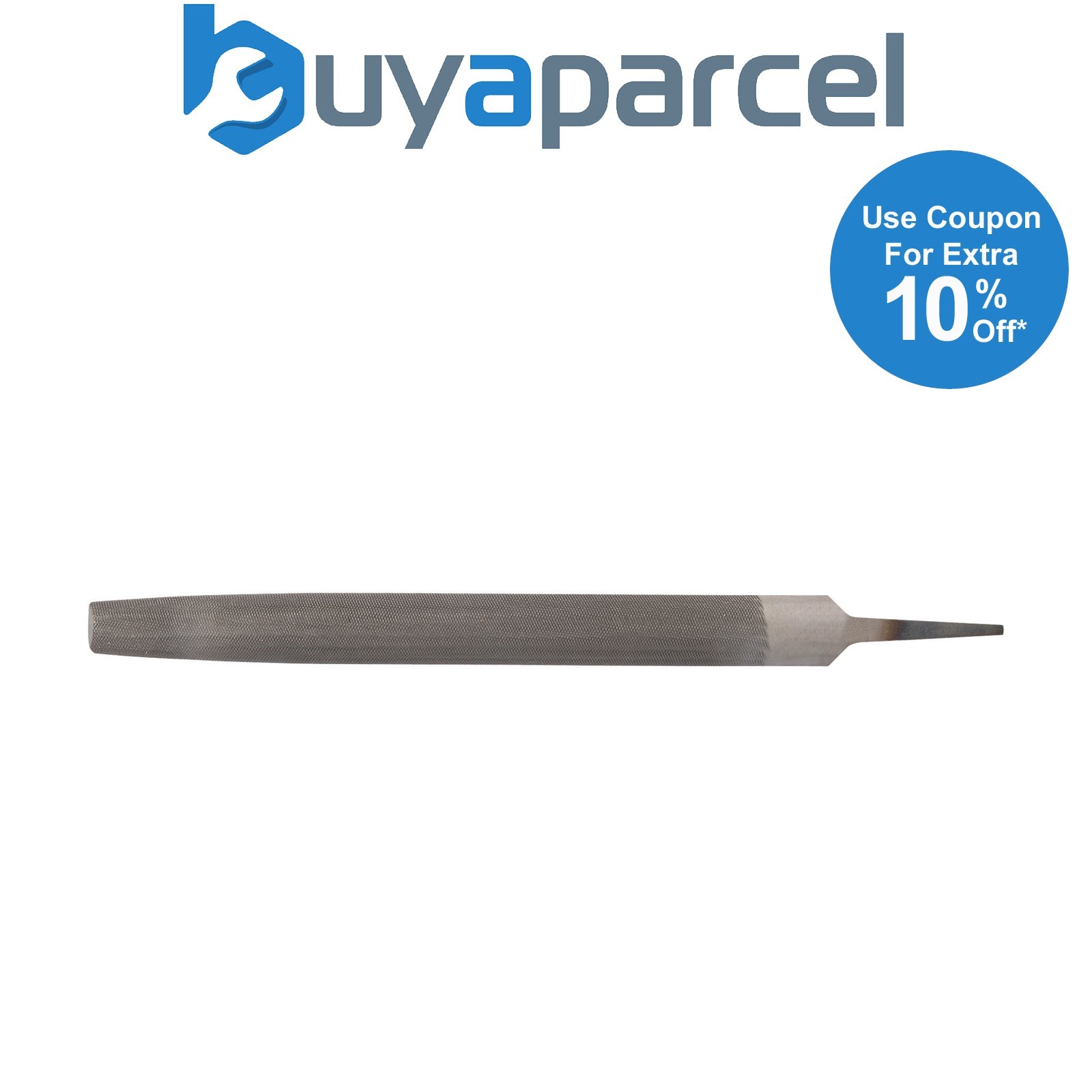 Draper 60224 Second Cut Half Round File, 12 x 250mm