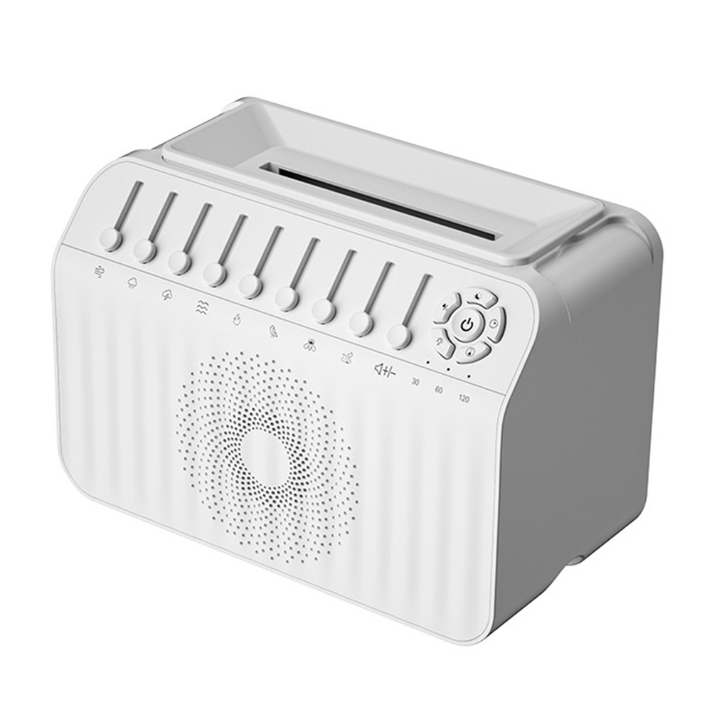 Bluetooth Speaker White Noise Sleep Aid Night Light Diffuser Humidifier8909