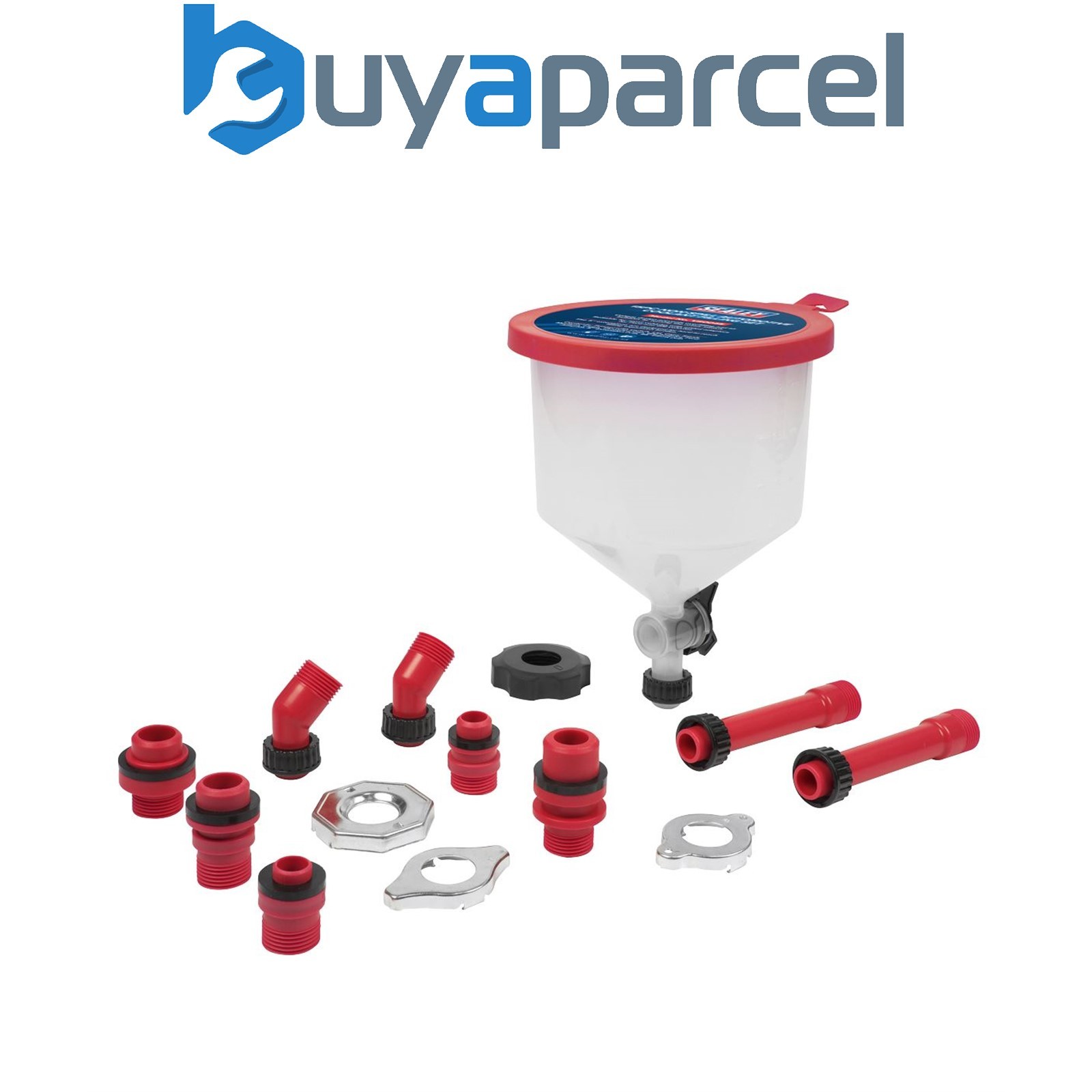 Sealey VS0045 Non-Spill Automotive Coolant Filling Set 15pc