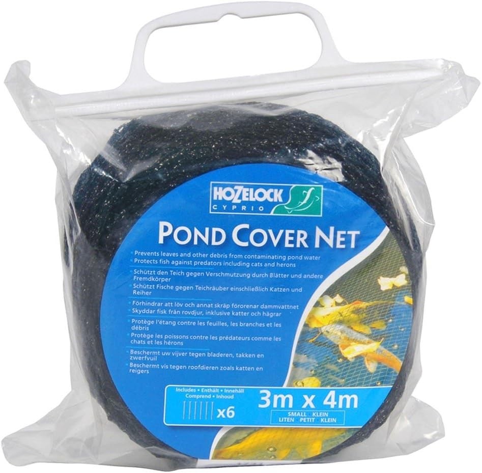 HOZELOCK - Pond Protection Net 3 x 4 m : Ideal for Protecting the Pond from Leav