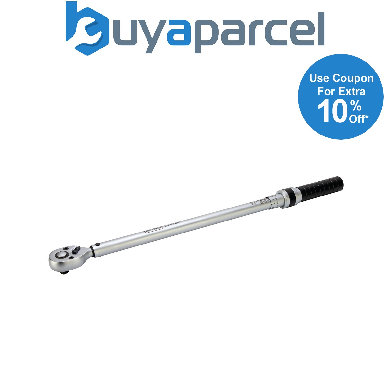 Draper 17766 Draper Expert Ratchet Torque Wrench, 1/2" Sq. Dr., 60-340Nm