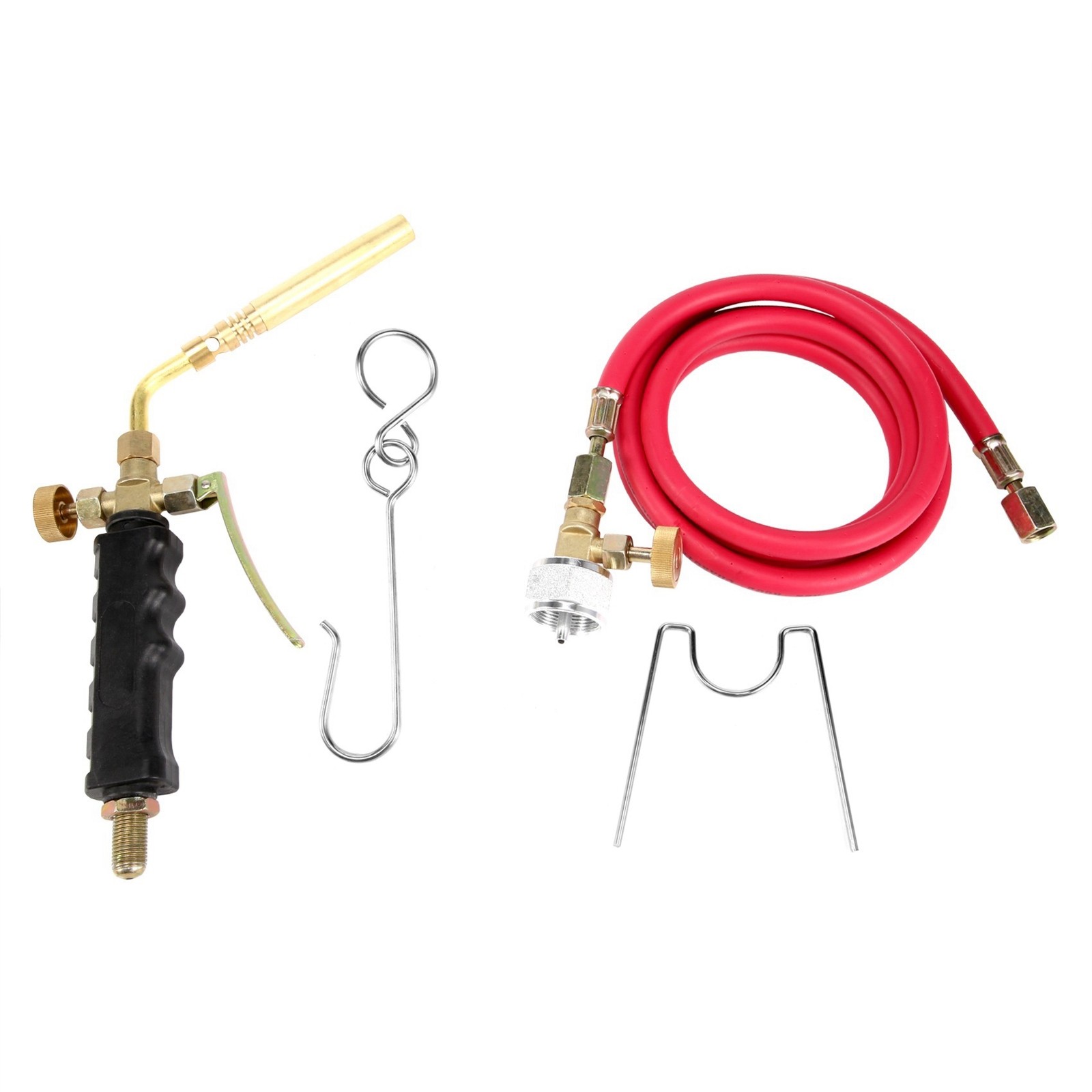 Brazing Welding Hose Torch MAPP Propane Soldering Torch with 1.6M Hose O1T26785