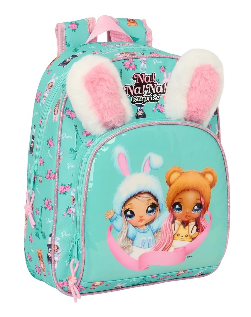 Safta NANANA BUNNY - Children's Backpack, Ideal for Children of Different Ages,