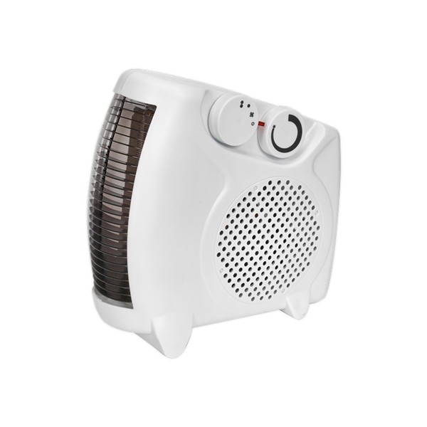 Fan Heater 2000W 230V 2 Heat Settings Thermostat Carry Handle - Sealey FH2010