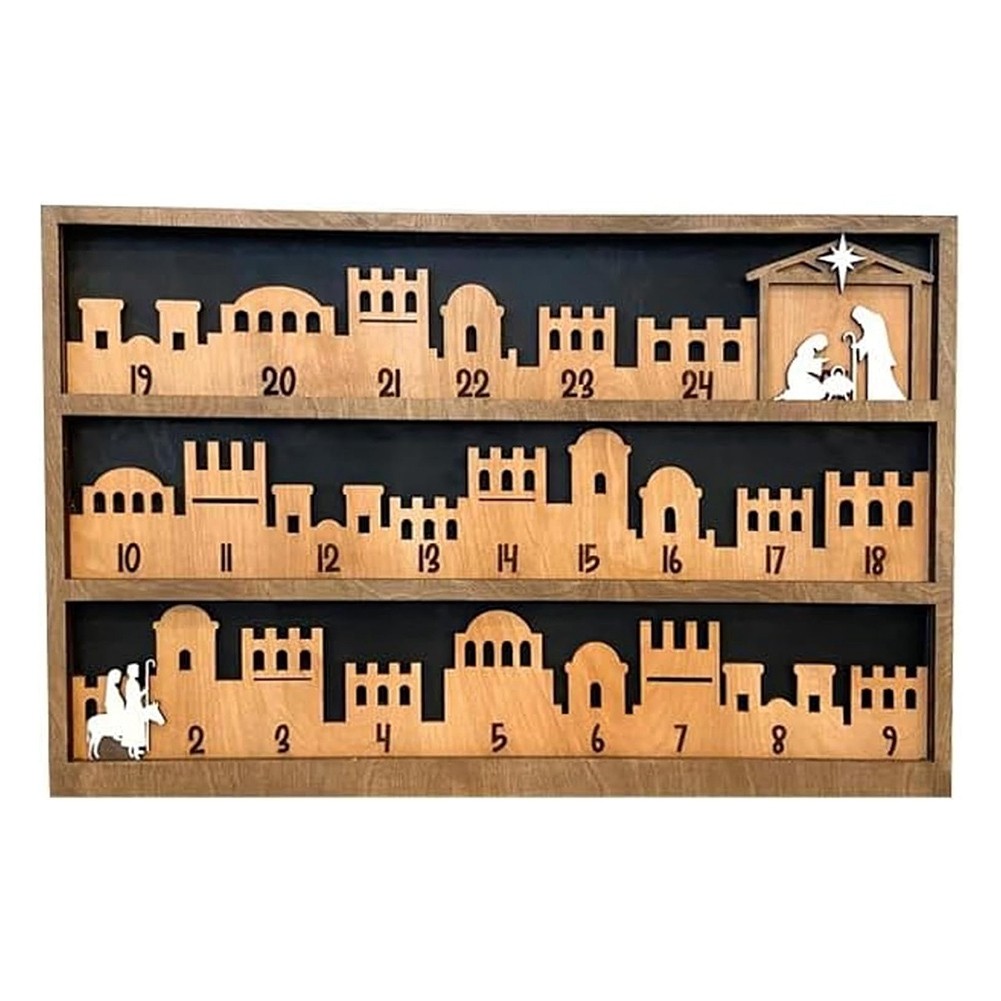 Nativity Calendar, Christmas Holiday Calendar, Countdown to Religious9073
